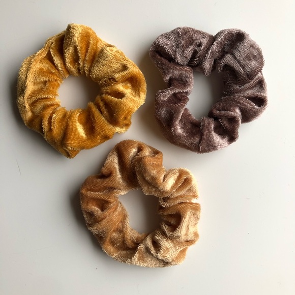💫Set of 3 Hair Scrunchies - Picture 3 of 3